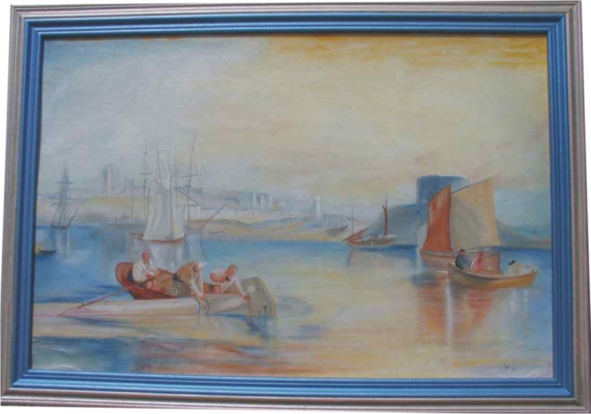 Turner Maintenance in port